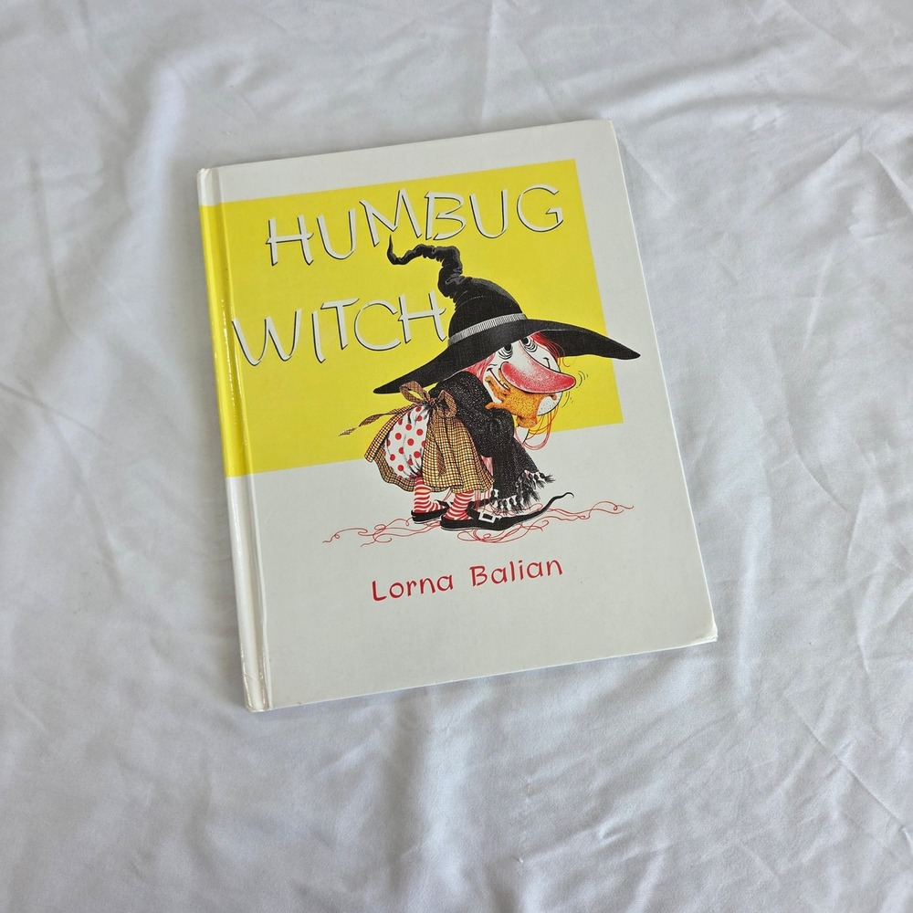 Humbug Witch Lorna Balian 1992 13th Printing Hardcover Vintage Halloween